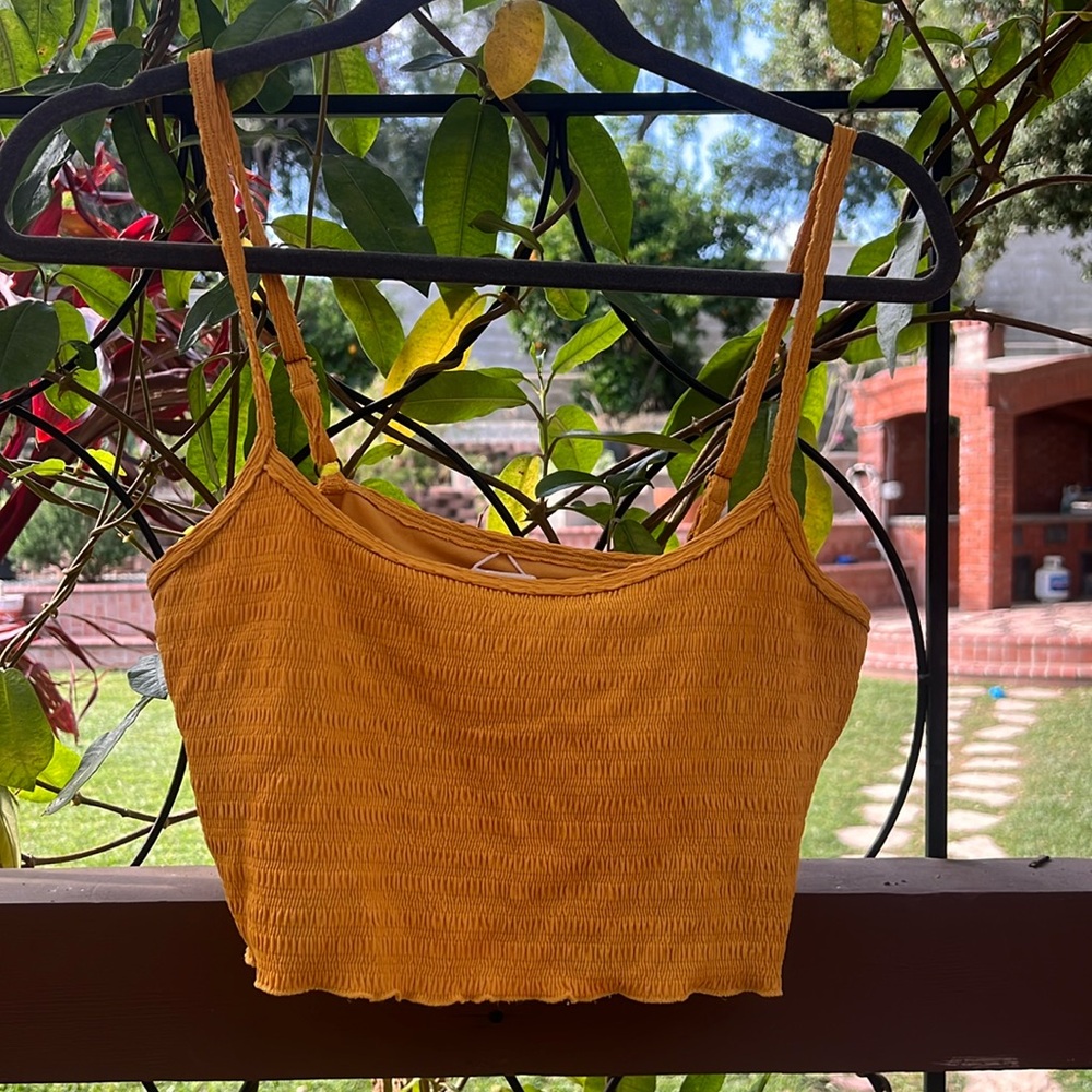 Yellow Billabong Swim Top
